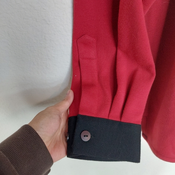 SilverSilk Full Zip Silk Blend Colorblock Cardigan Sweater Size XL NWT - Picture 2 of 8